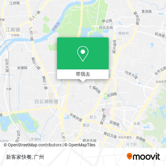 新客家快餐地图