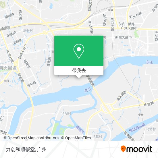 力创和顺饭堂地图