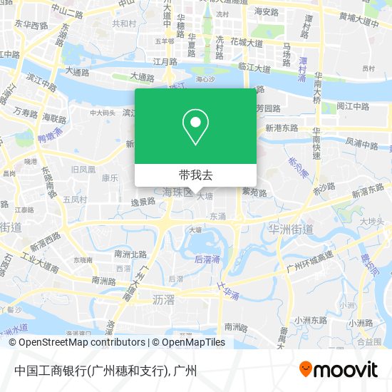 中国工商银行(广州穗和支行)地图