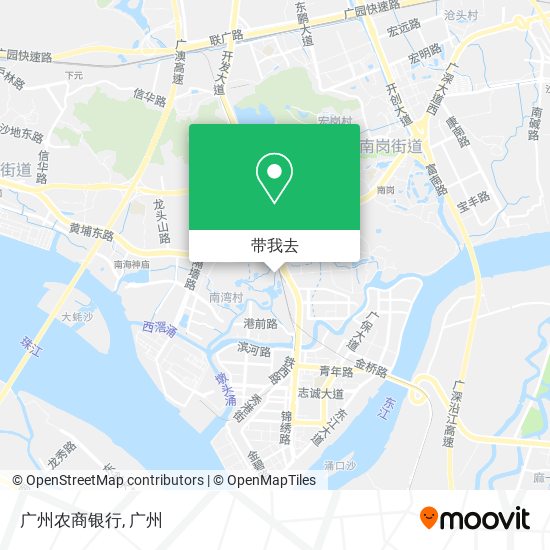 广州农商银行地图