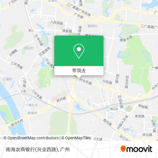 南海农商银行(兴业西路)地图