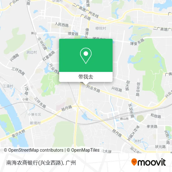 南海农商银行(兴业西路)地图