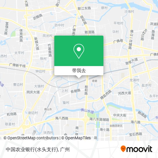 中国农业银行(水头支行)地图