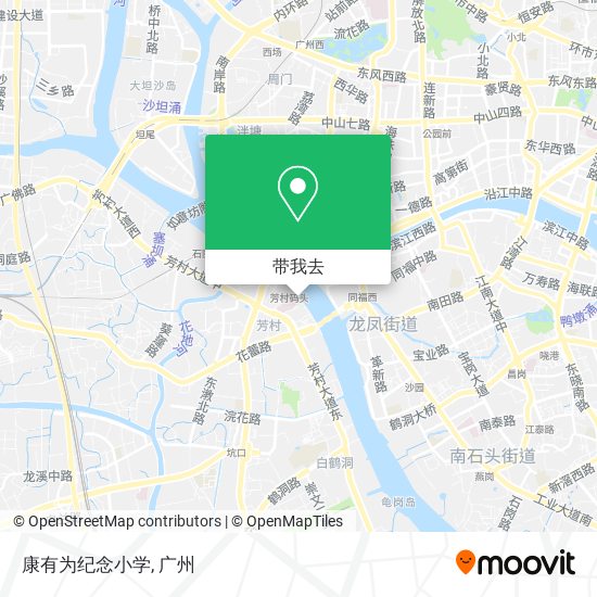 康有为纪念小学地图