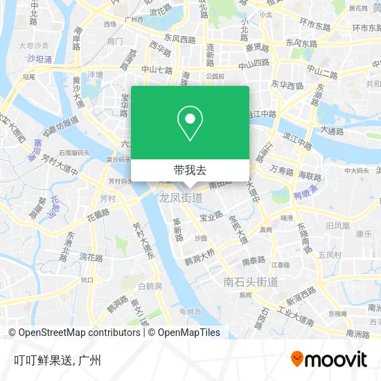 叮叮鲜果送地图