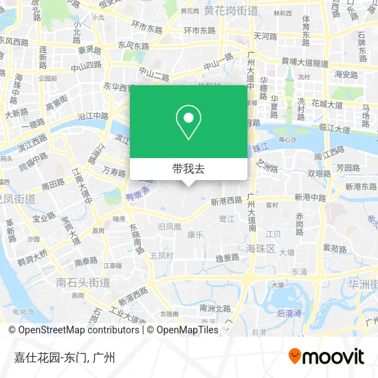 嘉仕花园-东门地图