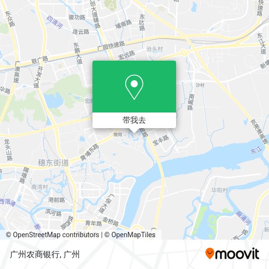 广州农商银行地图