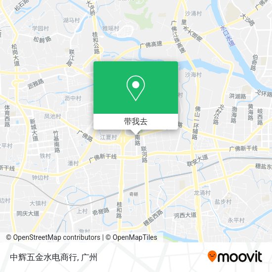 中辉五金水电商行地图