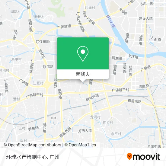 环球水产检测中心地图