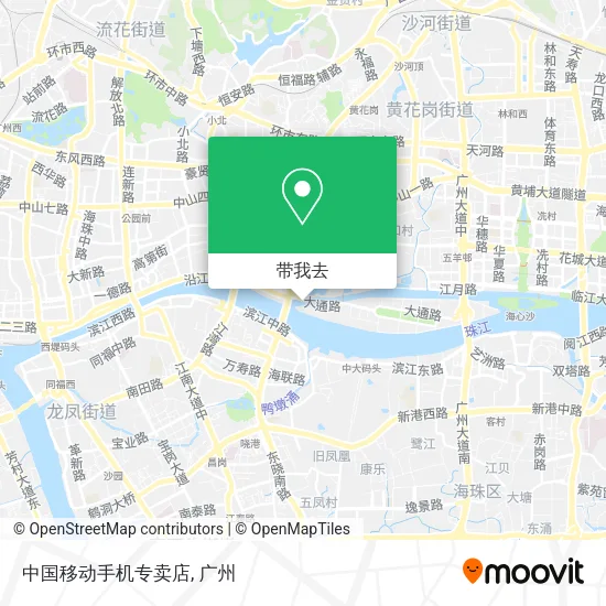 中国移动手机专卖店地图