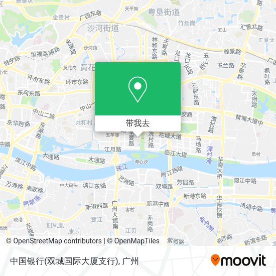 中国银行(双城国际大厦支行)地图