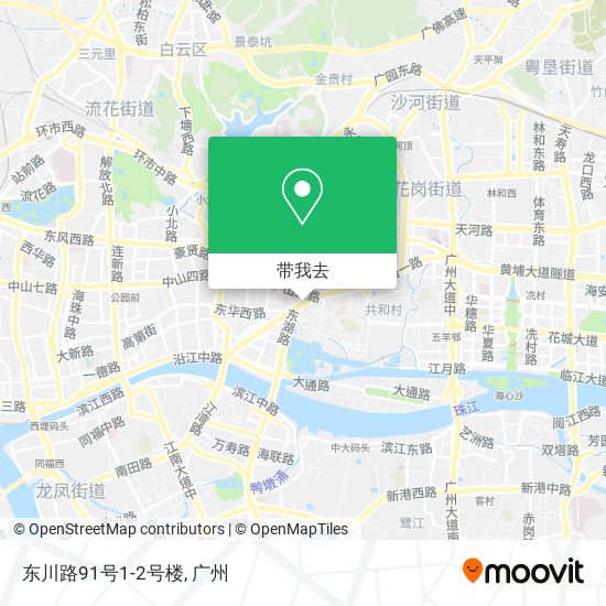 东川路91号1-2号楼地图