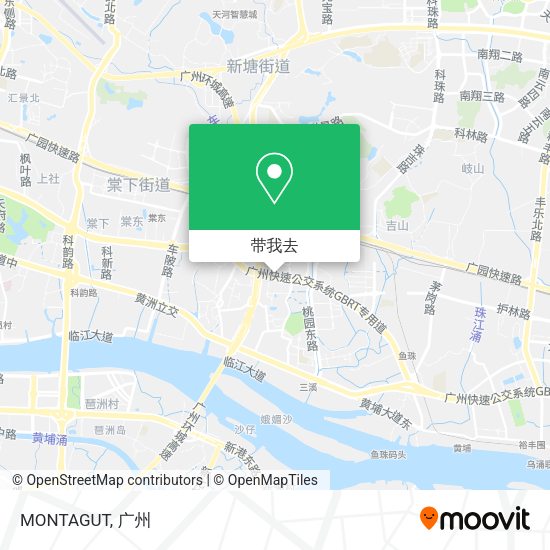 MONTAGUT地图