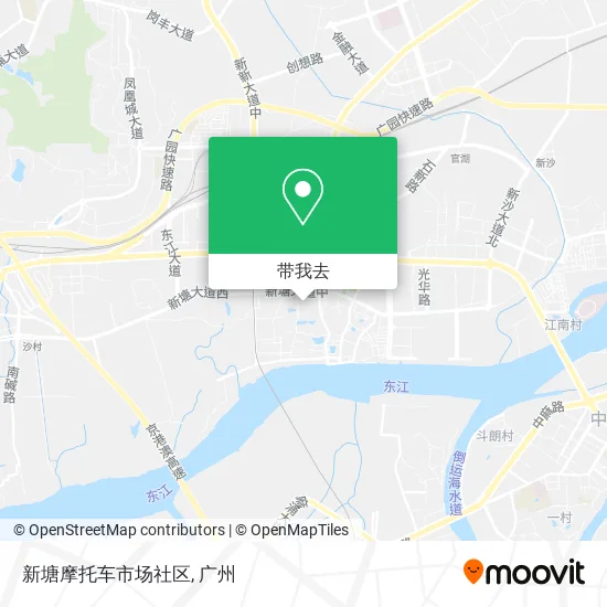 新塘摩托车市场社区地图