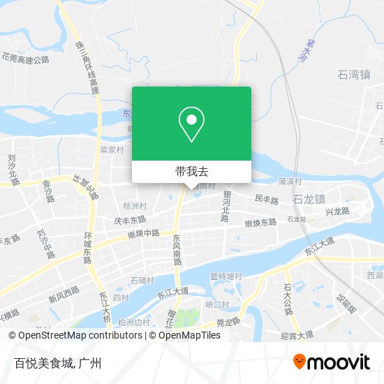 百悦美食城地图