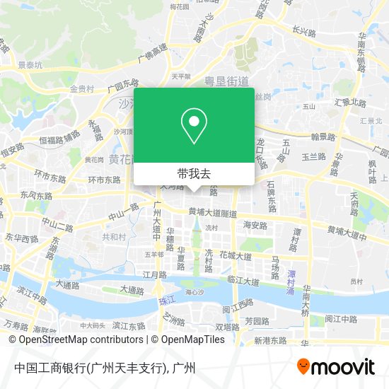 中国工商银行(广州天丰支行)地图