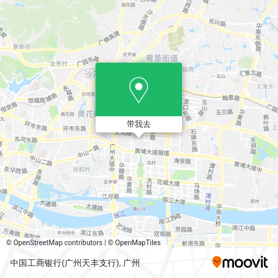中国工商银行(广州天丰支行)地图