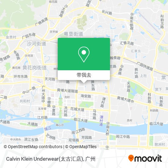 Calvin Klein Underwear(太古汇店)地图