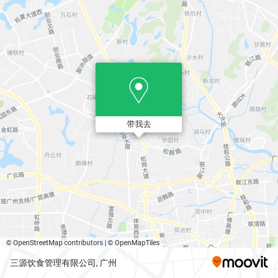 三源饮食管理有限公司地图