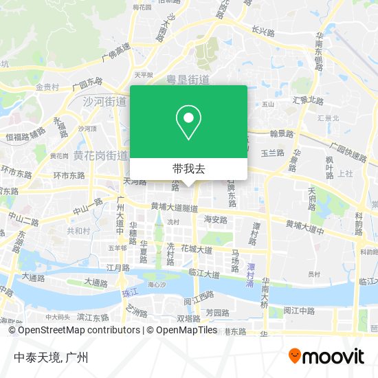 中泰天境地图