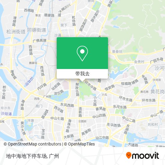 地中海地下停车场地图