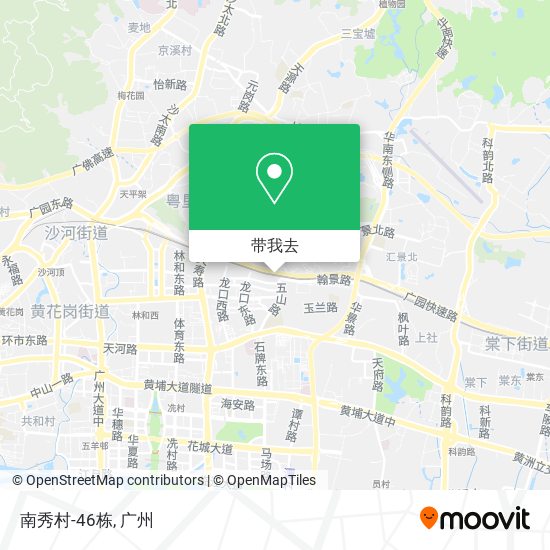 南秀村-46栋地图