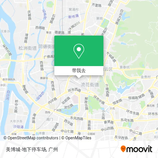 美博城-地下停车场地图