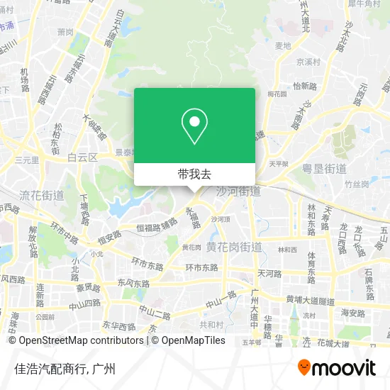 佳浩汽配商行地图