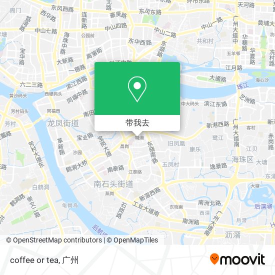 coffee or tea地图