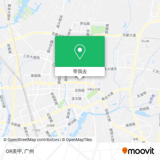 OR美甲地图