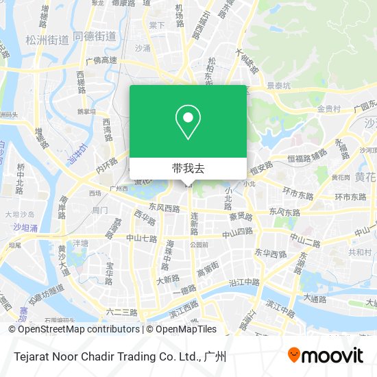 Tejarat Noor Chadir Trading Co. Ltd.地图