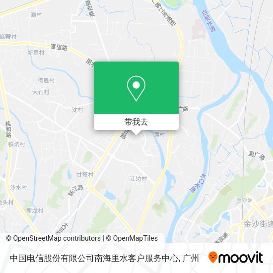 中国电信股份有限公司南海里水客户服务中心地图
