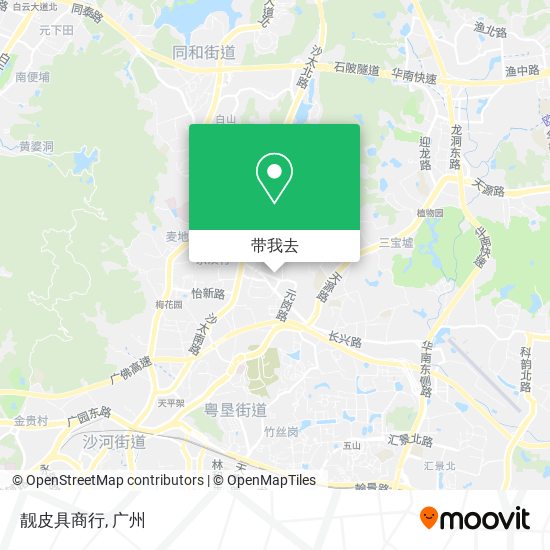 靓皮具商行地图