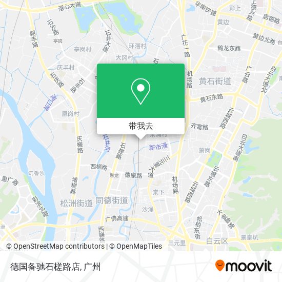 德国备驰石槎路店地图