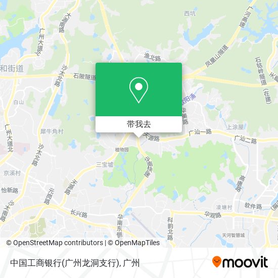 中国工商银行(广州龙洞支行)地图