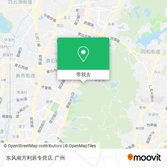 东风南方利辰专营店地图