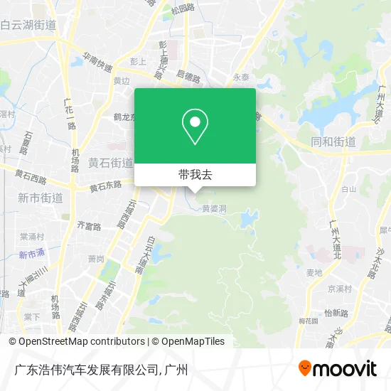 广东浩伟汽车发展有限公司地图