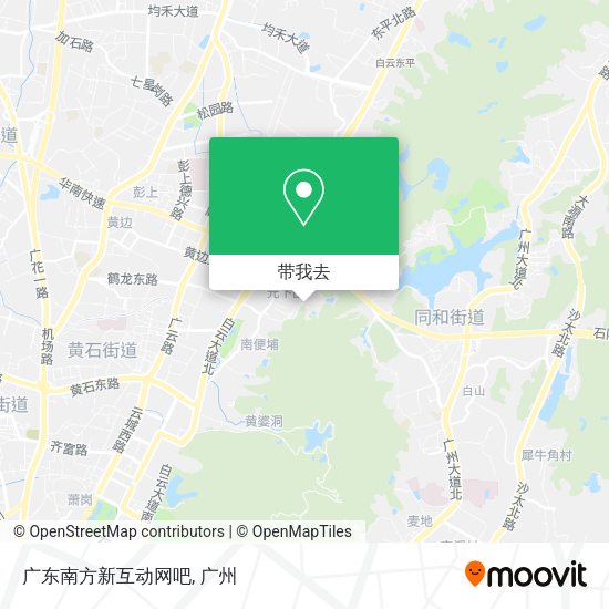 广东南方新互动网吧地图