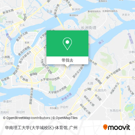 华南理工大学(大学城校区)-体育馆地图