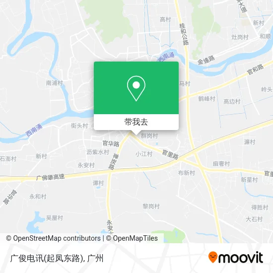 广俊电讯(起凤东路)地图