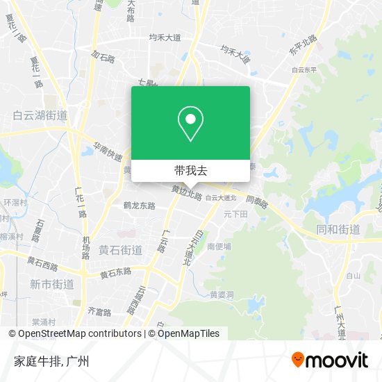 家庭牛排地图
