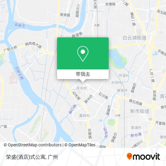 荣盛(酒店)式公寓地图