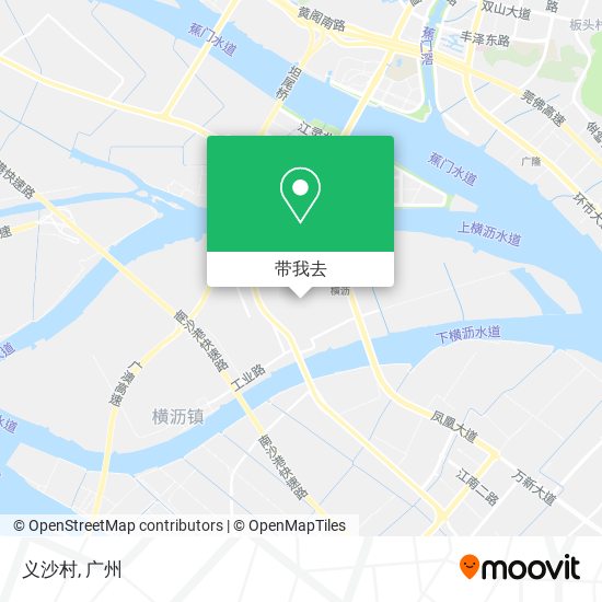 义沙村地图