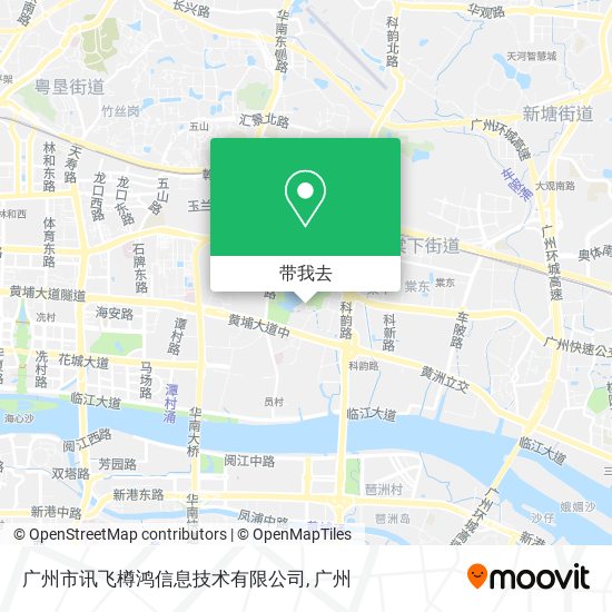 广州市讯飞樽鸿信息技术有限公司地图