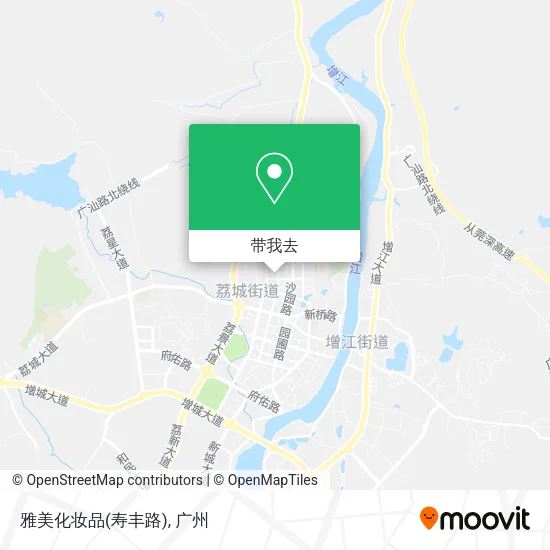 雅美化妆品(寿丰路)地图