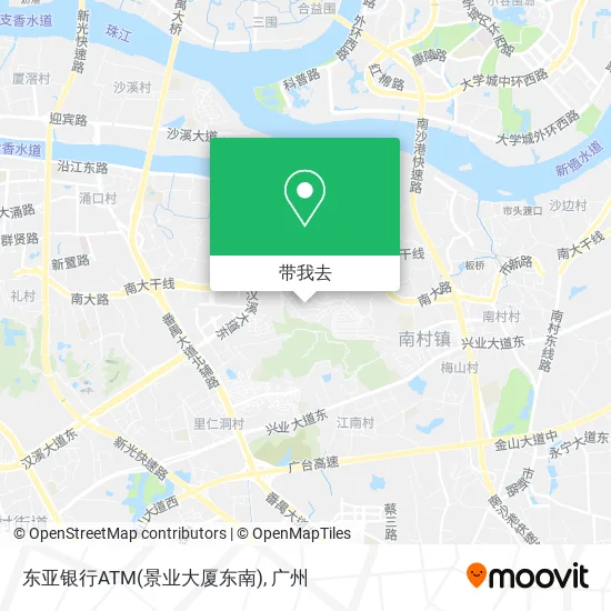 东亚银行ATM(景业大厦东南)地图