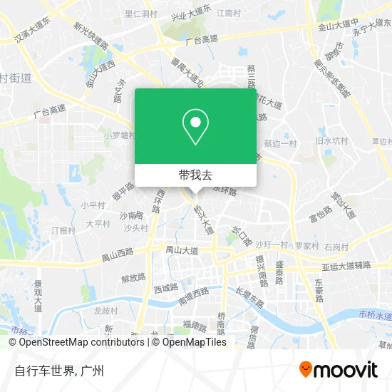 自行车世界地图