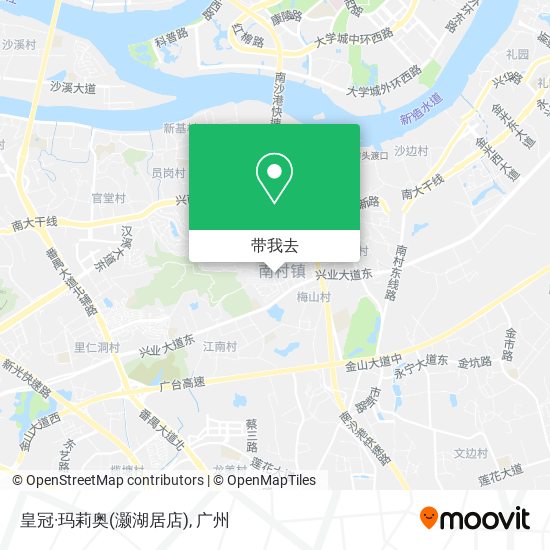皇冠·玛莉奥(灏湖居店)地图