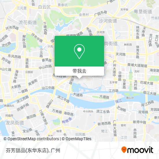 芬芳甜品(东华东店)地图