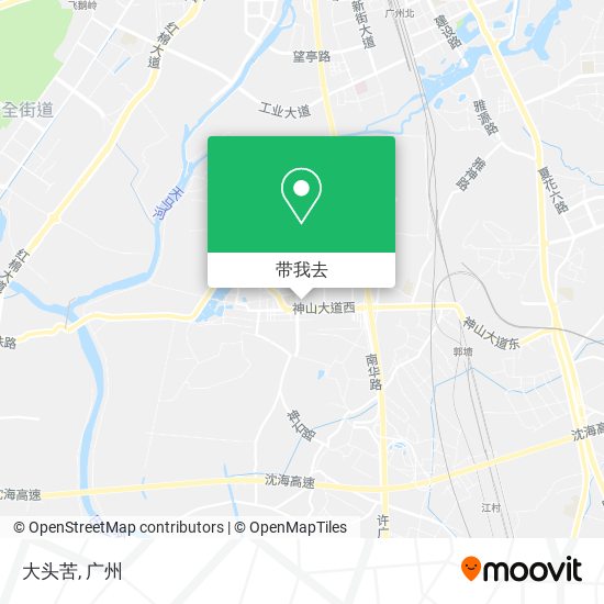 大头苦地图